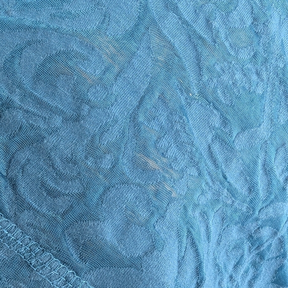 Tribal Y2K 3/4 Sleeve Shirt Size Small Partially Sheer With one Flaw - Picture 7 of 13